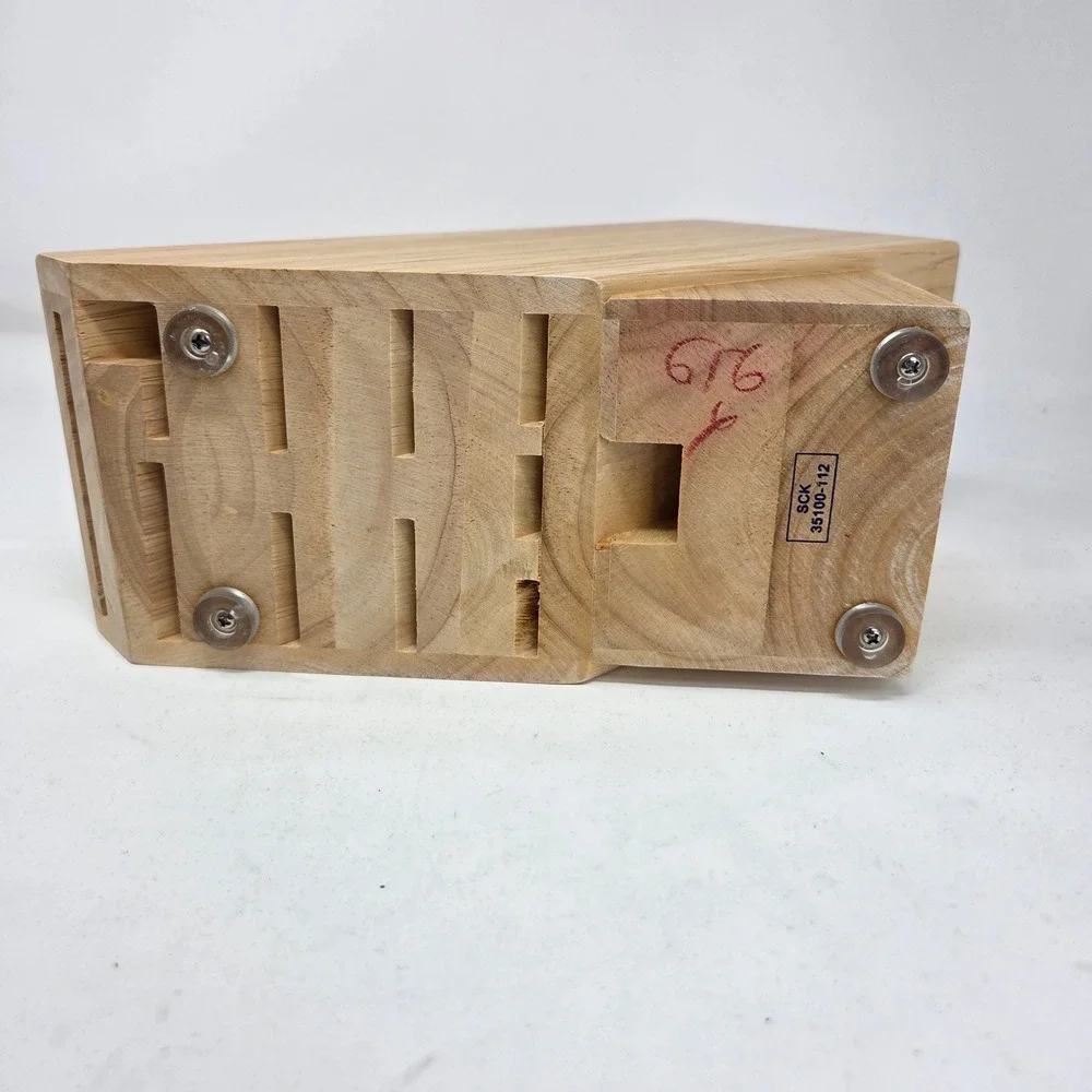 J.A. Henckels International 11 Slot Knife Block 35100-112 Wood Natural